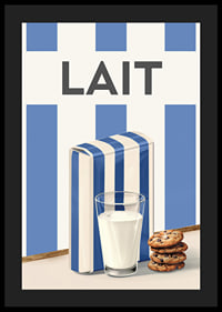 Lait Bleu Affiche-4