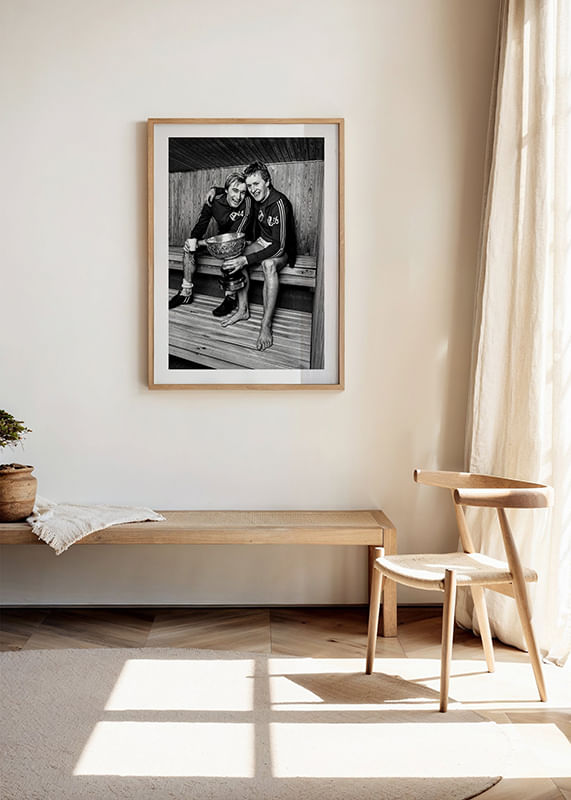 Poster Rutger Backe och Sigge Johansson crossfade