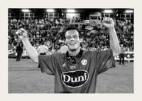 Fredrik Ljungberg firar segern 1997 mot AIK-5