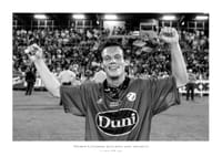 Fredrik Ljungberg firar segern 1997 mot AIK-1