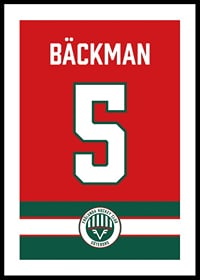 Frölunda HC Legendar #5 Bäckman-0