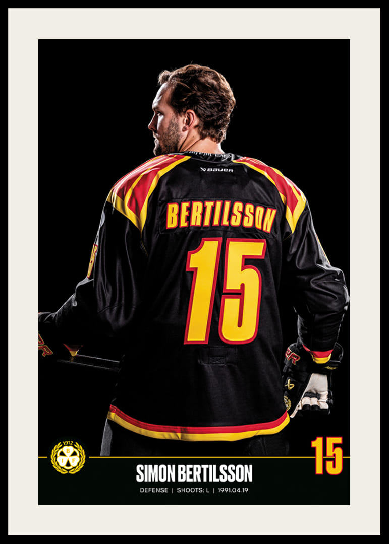 Simon Bertilsson #15 Brynäs IF 2023/2024-12