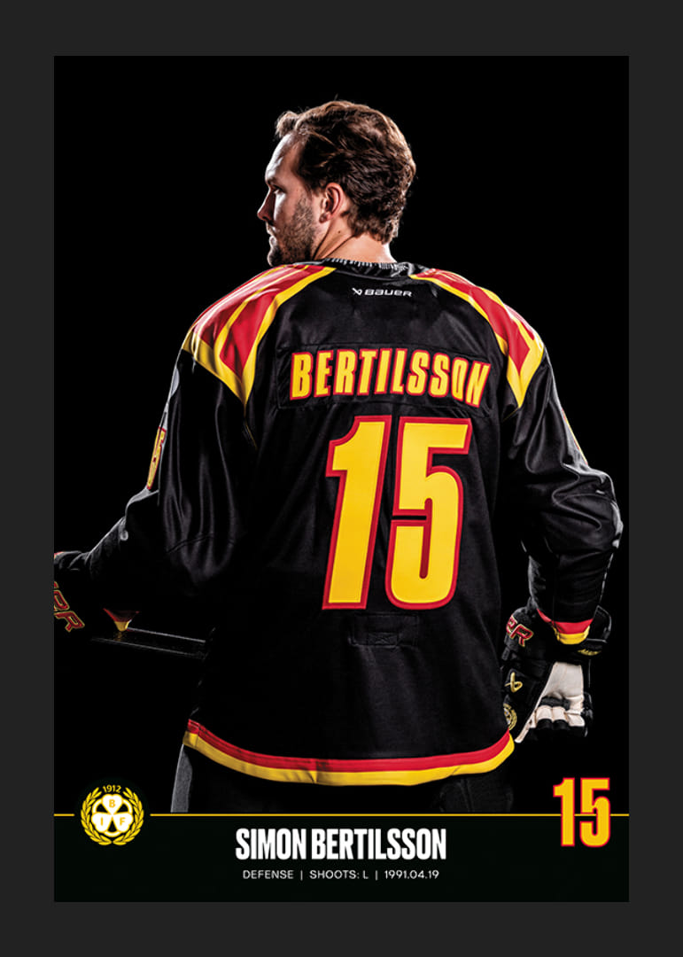 Simon Bertilsson #15 Brynäs IF 2023/2024-12