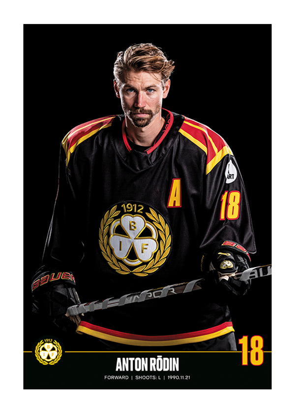 Poster Anton Rödin #18 Brynäs IF 2023/2024