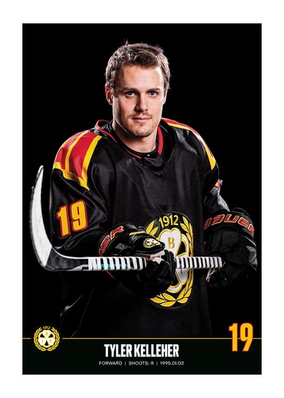 Poster Tyler Kelleher #19 Brynäs IF 2023/2024