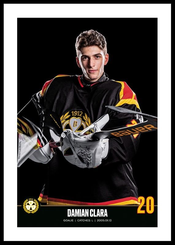 Poster Damian Clara #20 Brynäs IF 2023/2024