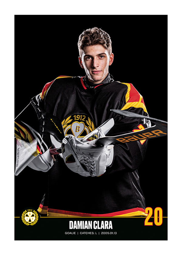 Poster Damian Clara #20 Brynäs IF 2023/2024