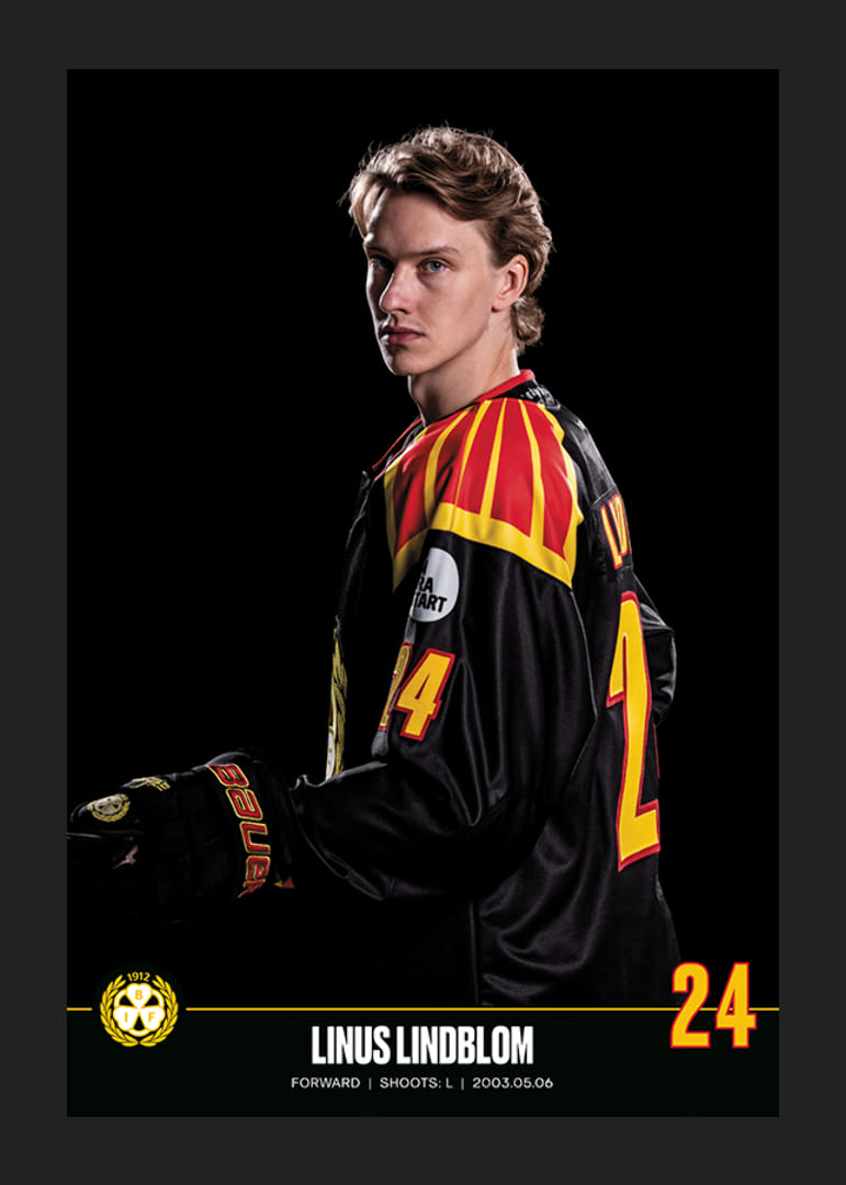 Linus Lindblom #24 Brynäs IF 2023/2024-12