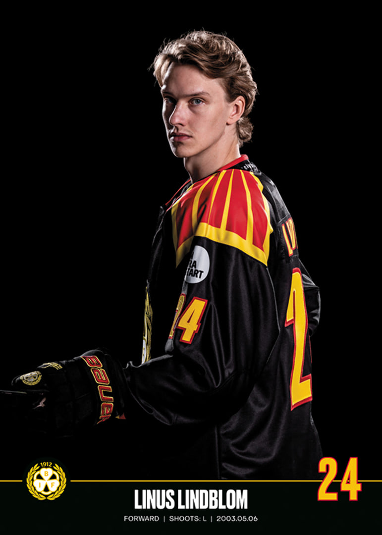 Linus Lindblom #24 Brynäs IF 2023/2024-12