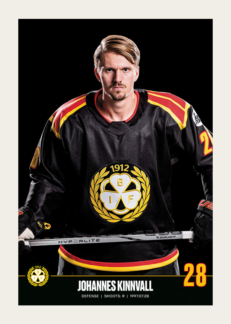 Johannes Kinnvall #28 Brynäs IF 2023/2024-12