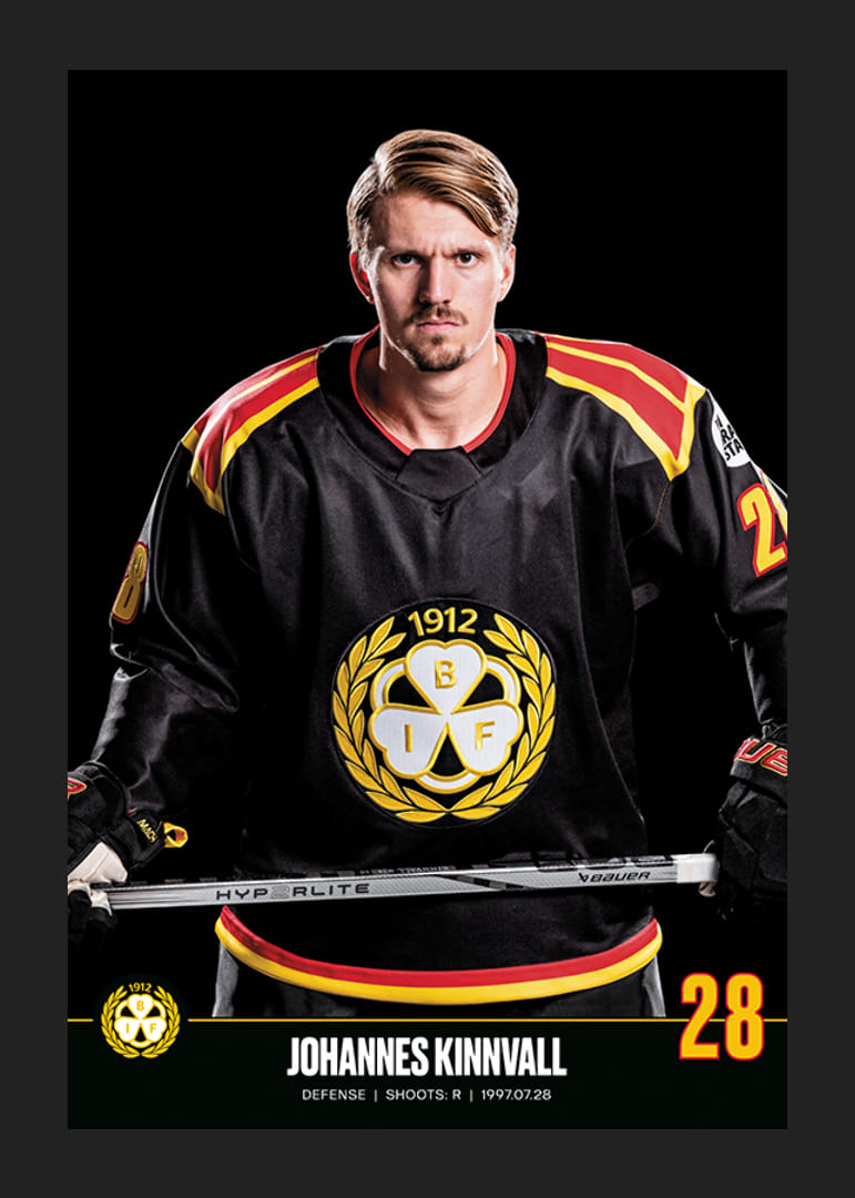 Johannes Kinnvall #28 Brynäs IF 2023/2024-12