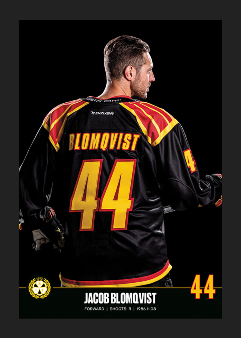 Jacob Blomqvist #44 Brynäs IF 2023/2024-12