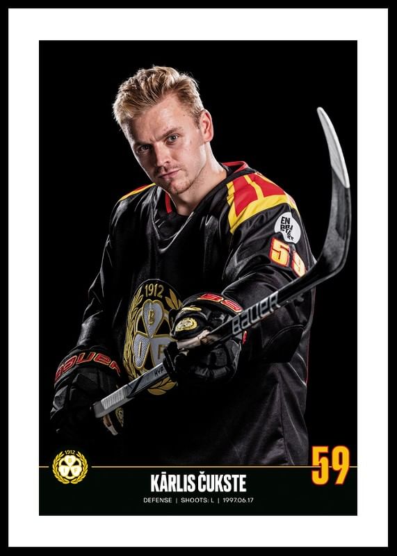 Poster Kārlis Čukste #59 Brynäs IF 2023/2024