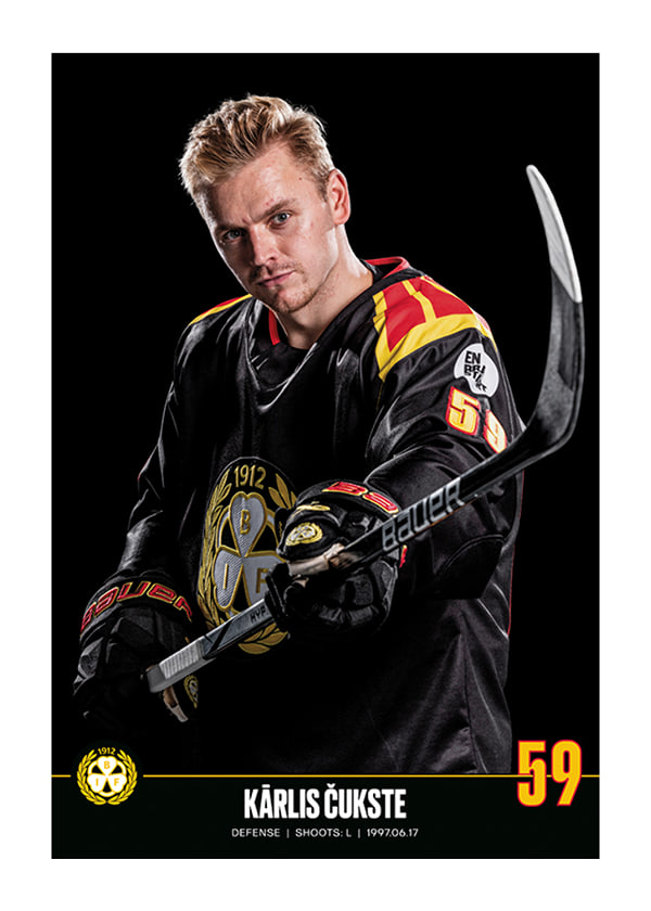 Poster Kārlis Čukste #59 Brynäs IF 2023/2024
