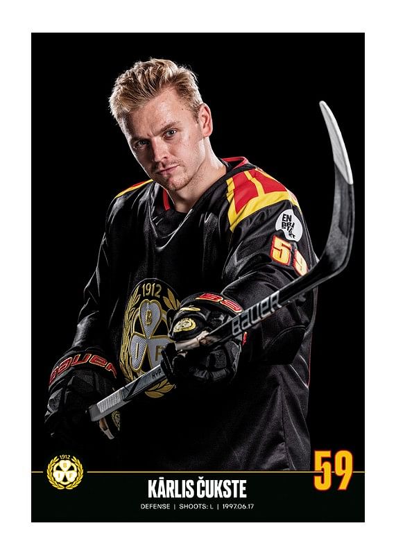 Poster Kārlis Čukste #59 Brynäs IF 2023/2024