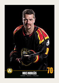Miks Indrašis #70 Brynäs IF 2023/2024-3