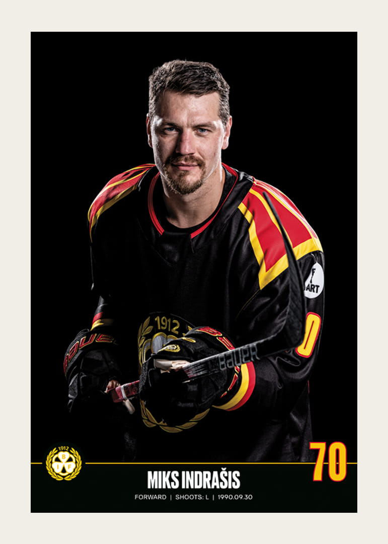 Miks Indrašis #70 Brynäs IF 2023/2024-12