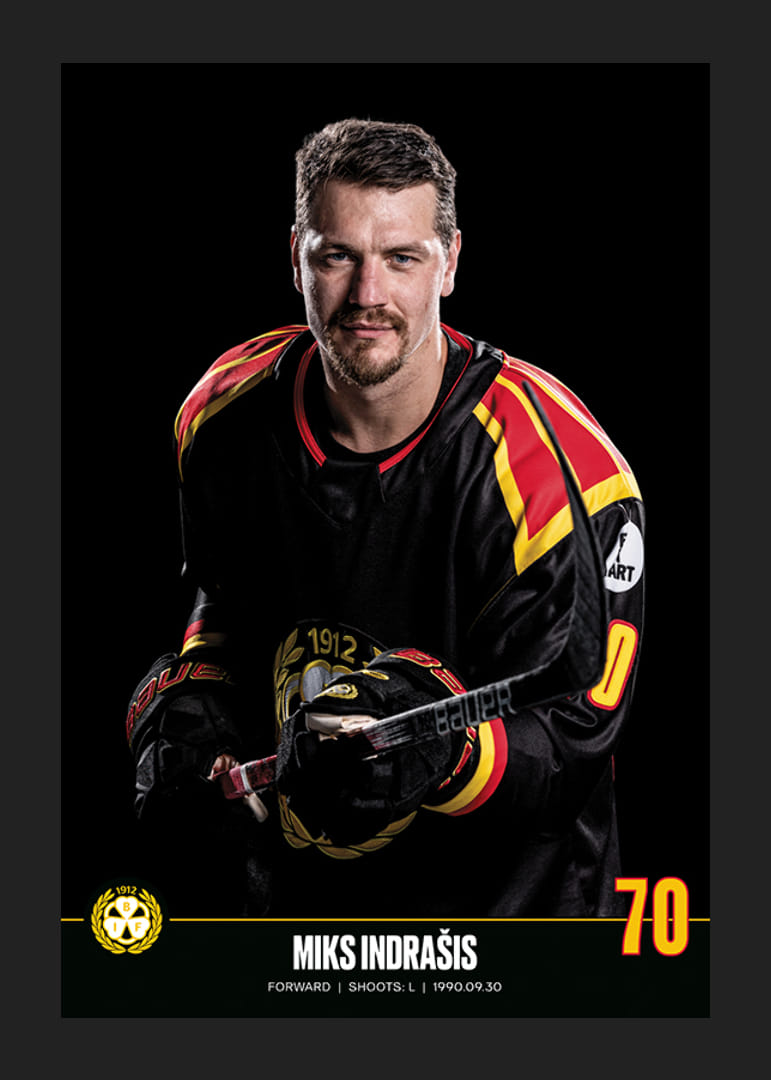 Miks Indrašis #70 Brynäs IF 2023/2024-12
