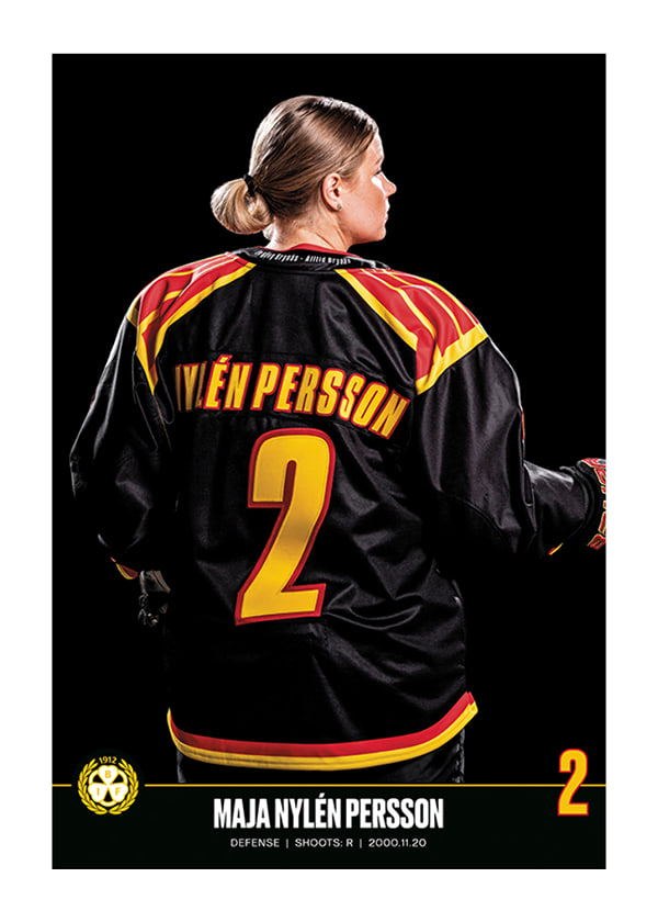 Poster Maja Nylén Persson #2 Brynäs IF 2023/2024