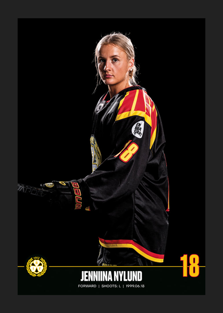 Jenniina Nylund #18 Brynäs IF 2023/2024-12
