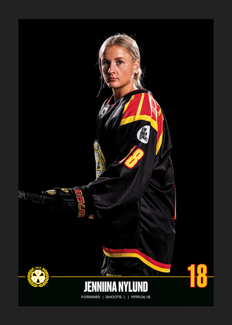 Jenniina Nylund #18 Brynäs IF 2023/2024-12