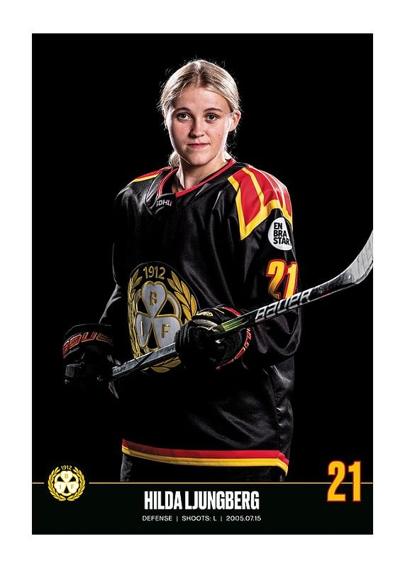 Poster Hilda Ljungberg #21 Brynäs IF 2023/2024