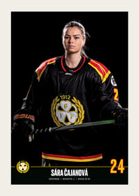 Sára Čajanová #24 Brynäs IF 2023/2024-3