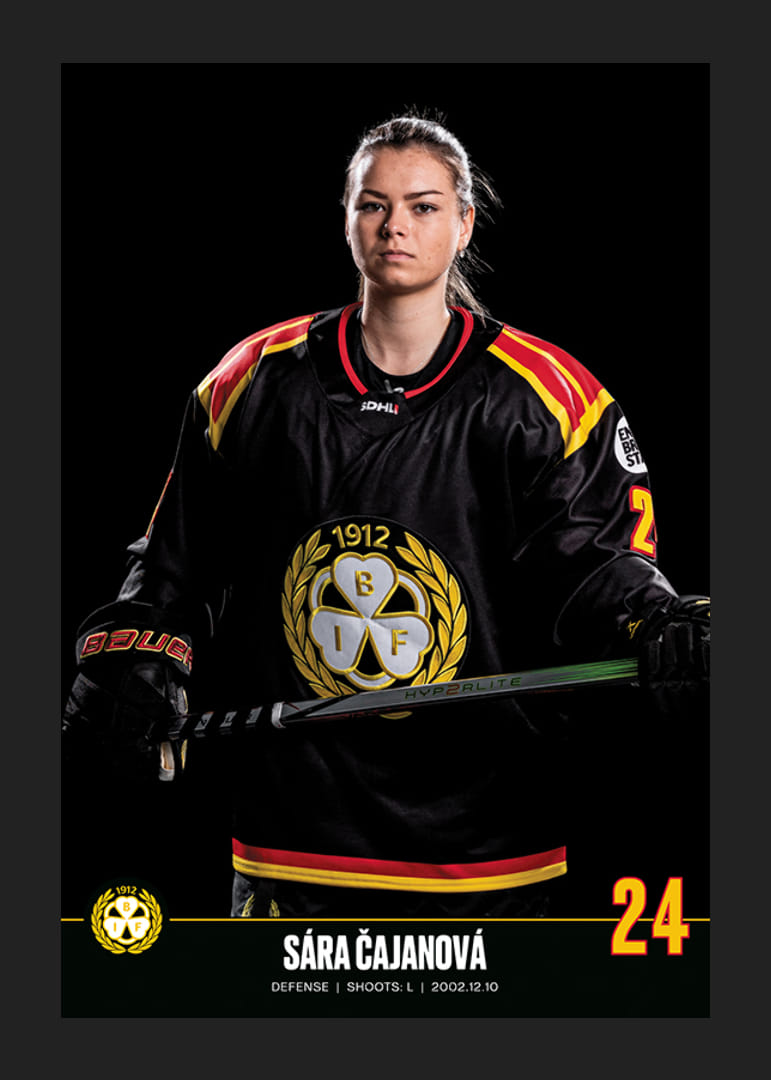 Sára Čajanová #24 Brynäs IF 2023/2024-12