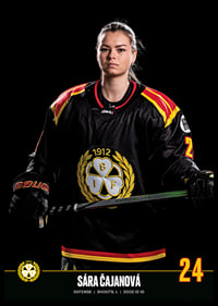 Sára Čajanová #24 Brynäs IF 2023/2024-6