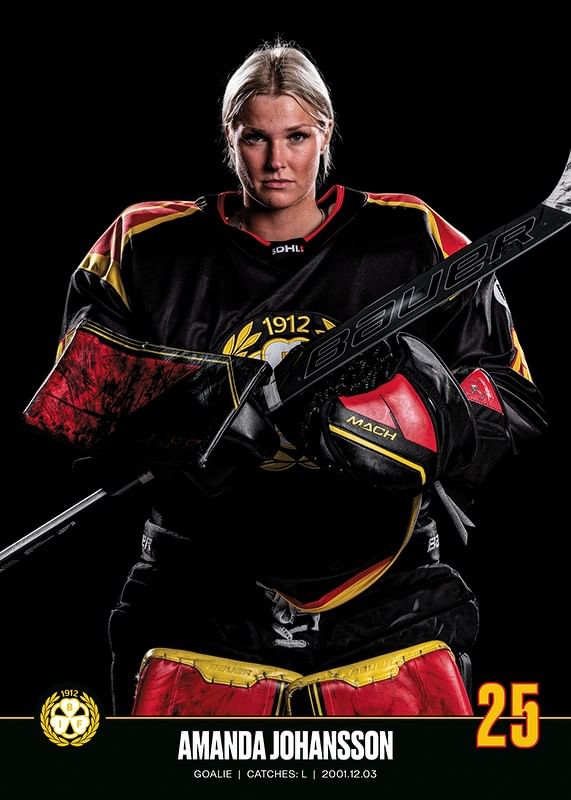 Amanda Johansson #25 Brynäs IF 2023/2024-12