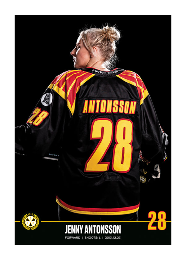 Poster Jenny Antonsson #28 Brynäs IF 2023/2024