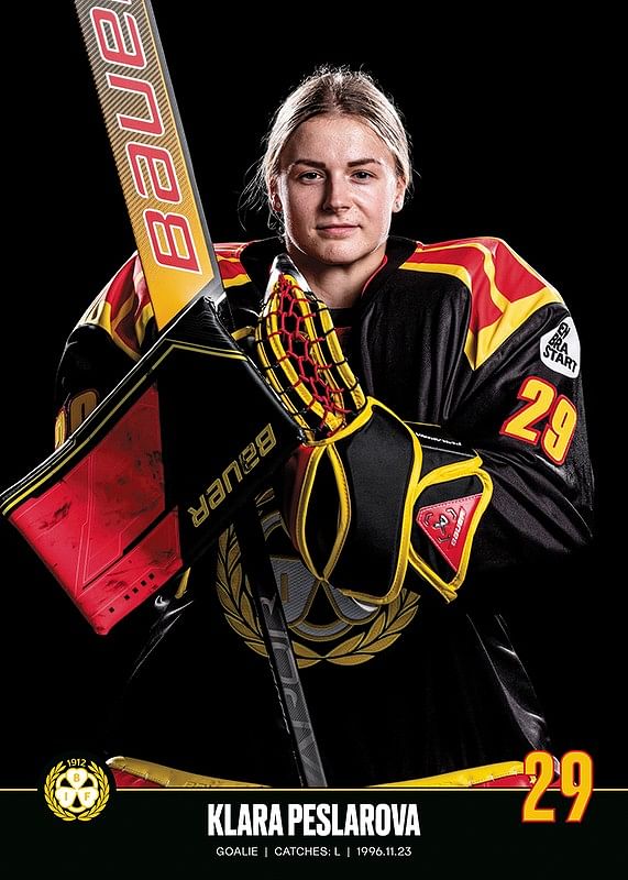 Klara Peslarova #29 Brynäs IF 2023/2024-12