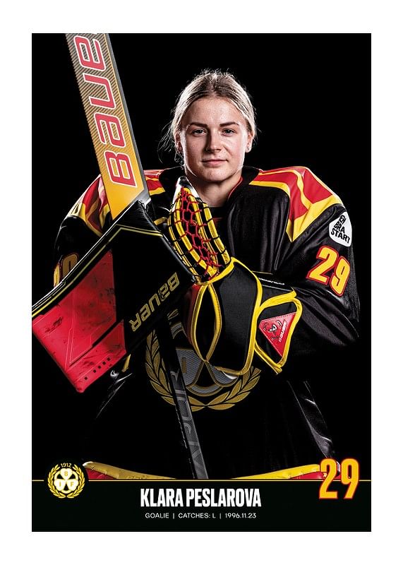 Poster Klara Peslarova #29 Brynäs IF 2023/2024