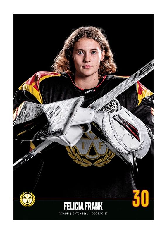 Poster Felicia Frank #30 Brynäs IF 2023/2024