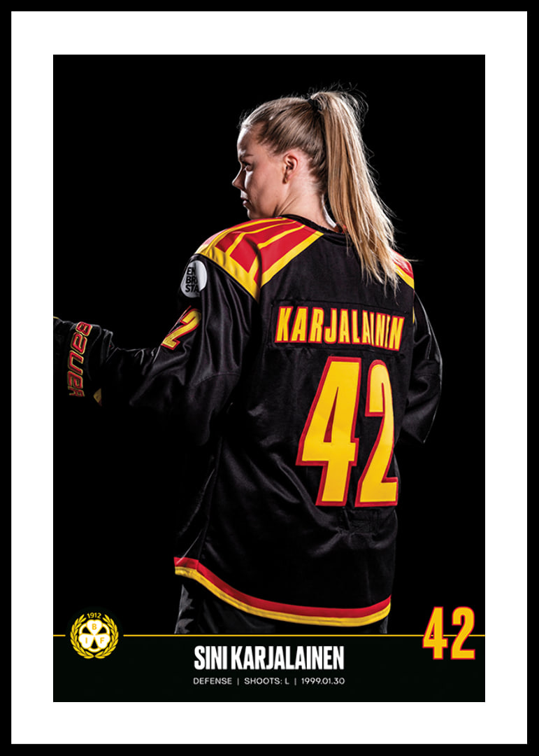 Sini Karjalainen #42 Brynäs IF 2023/2024-12