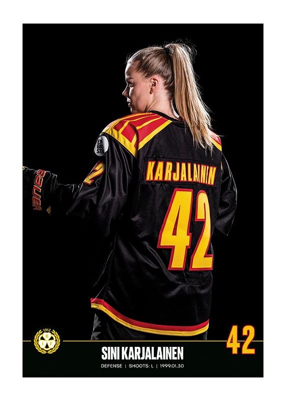 Poster Sini Karjalainen #42 Brynäs IF 2023/2024