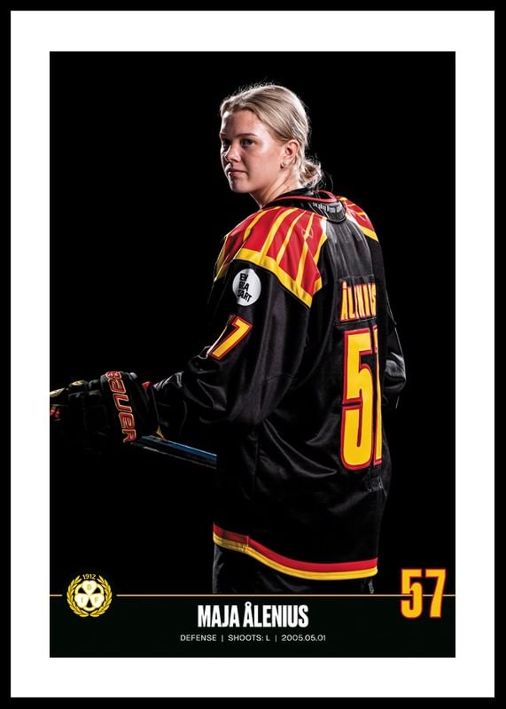 Poster Maja Ålenius #57 Brynäs IF 2023/2024