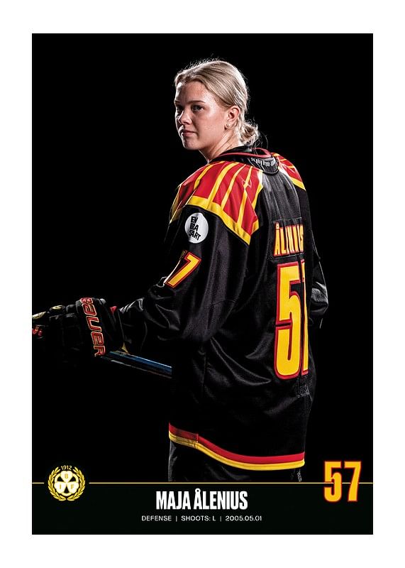 Poster Maja Ålenius #57 Brynäs IF 2023/2024