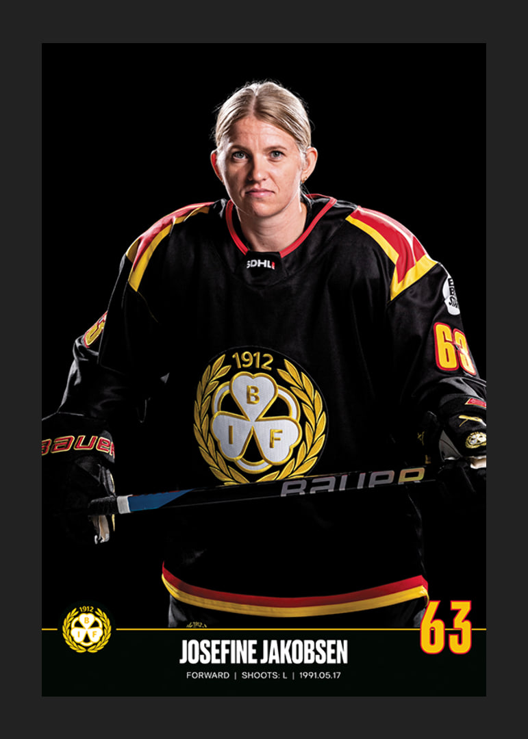 Josefine Jakobsen #63 Brynäs IF 2023/2024-12