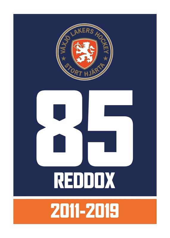 Poster Liam Reddox No2 Växjö Lakers