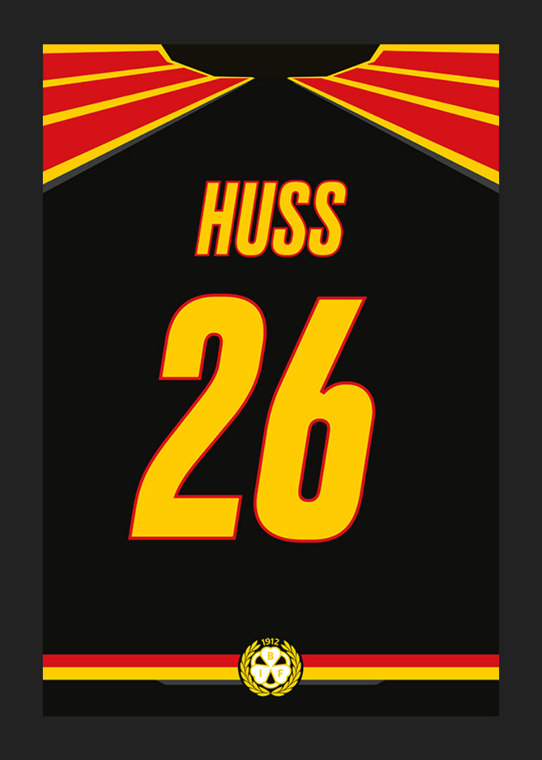 Brynäs IF Legendar #26 Huss-12