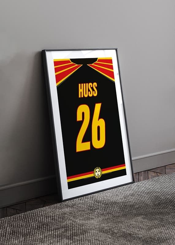 Poster Brynäs IF Legendar #26 Huss crossfade