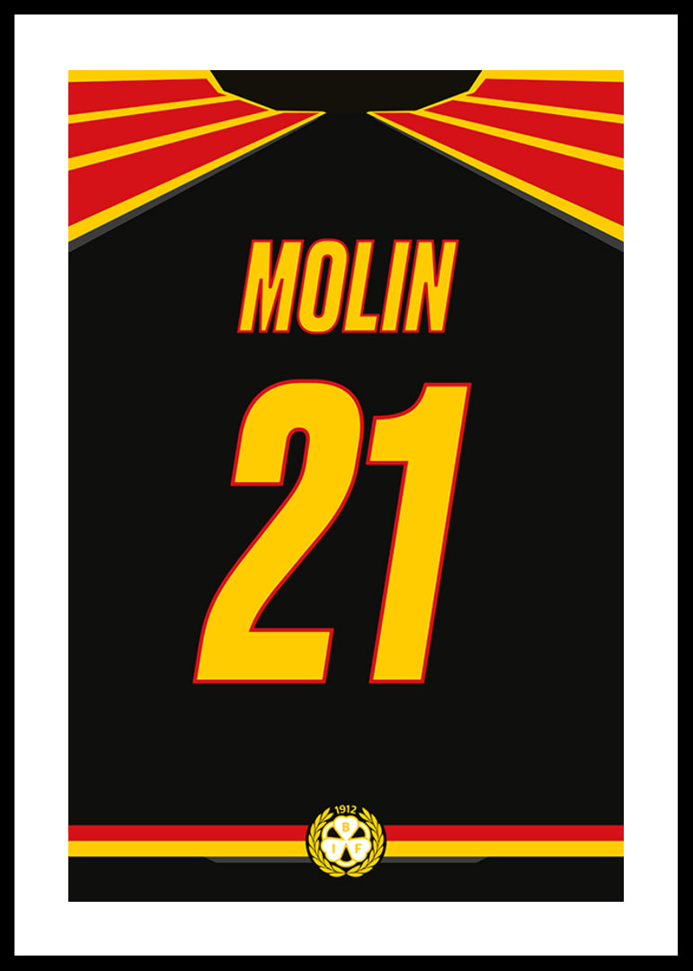 Brynäs IF Legendar #21 Molin-12
