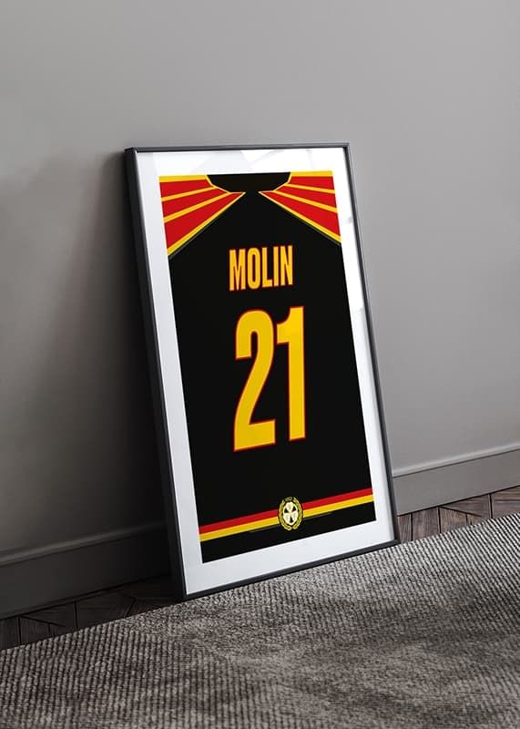 Poster Brynäs IF Legendar #21 Molin crossfade