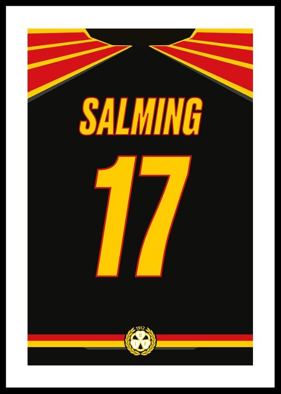 Poster Brynäs IF Legendar #17 Börje Salming