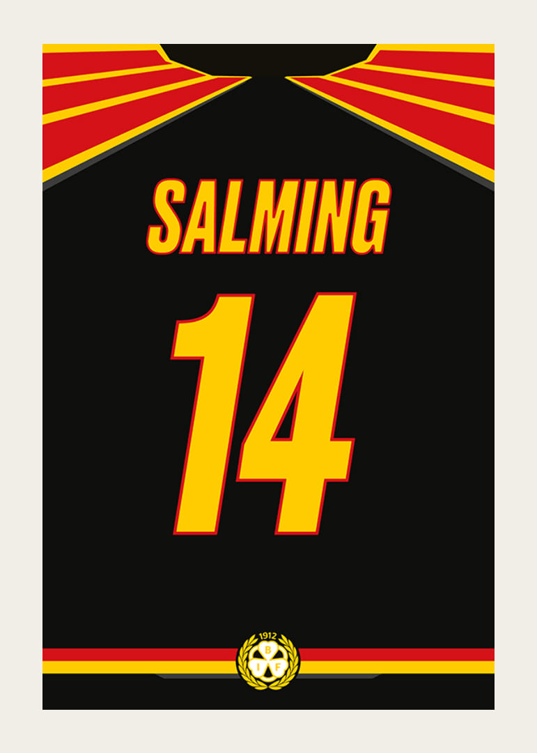 Brynäs IF Legendar #14 Stig Salming-12