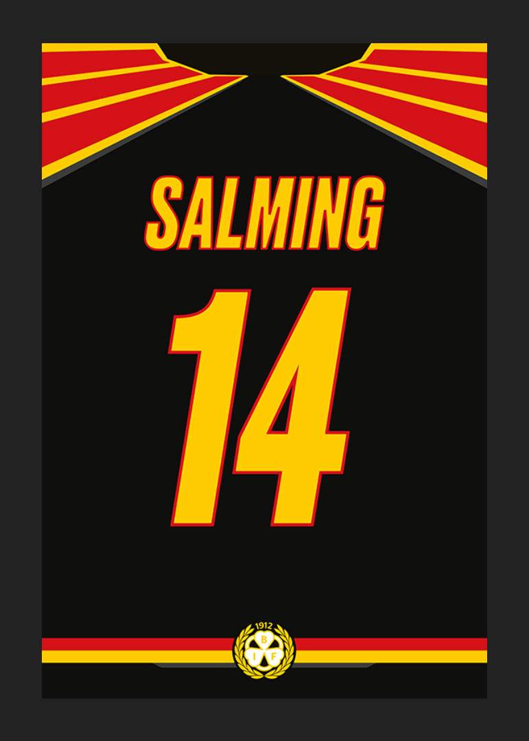 Brynäs IF Legendar #14 Stig Salming-12