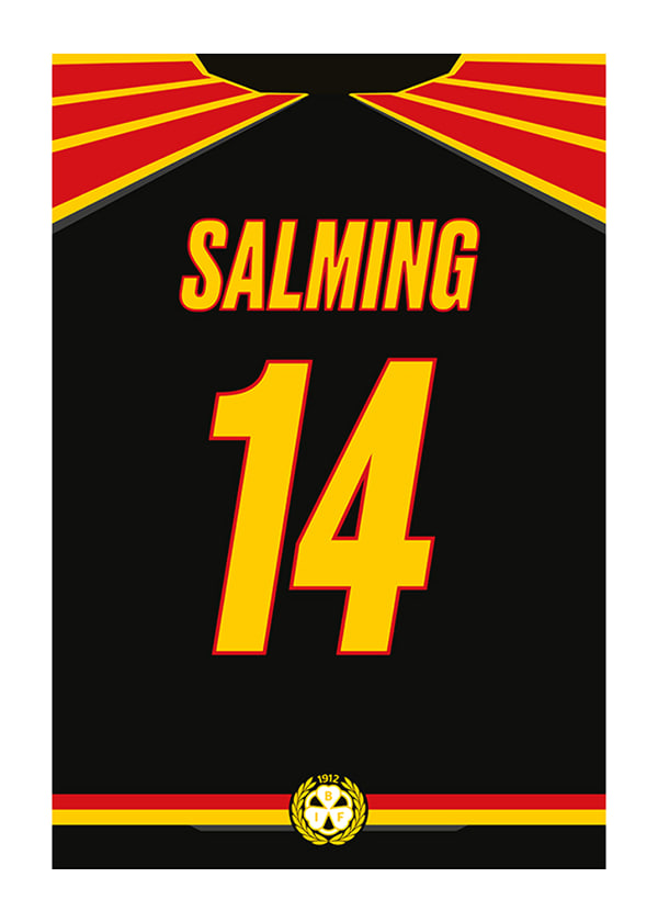Poster Brynäs IF Legendar #14 Stig Salming