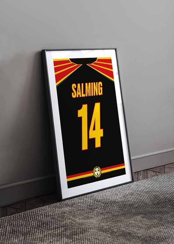 Poster Brynäs IF Legendar #14 Stig Salming crossfade