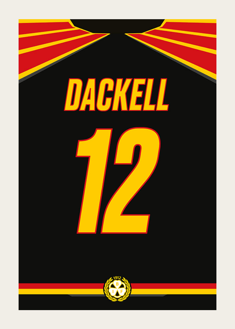 Brynäs IF Legendar #12 Dackell-12
